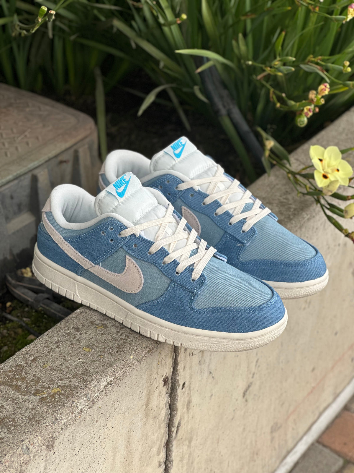 Nike Dunk Low | Smokey Blue Denim