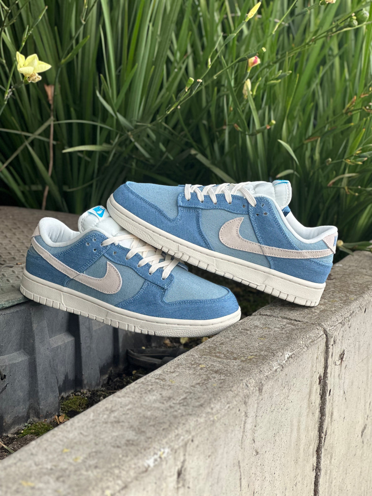 Nike Dunk Low | Smokey Blue Denim