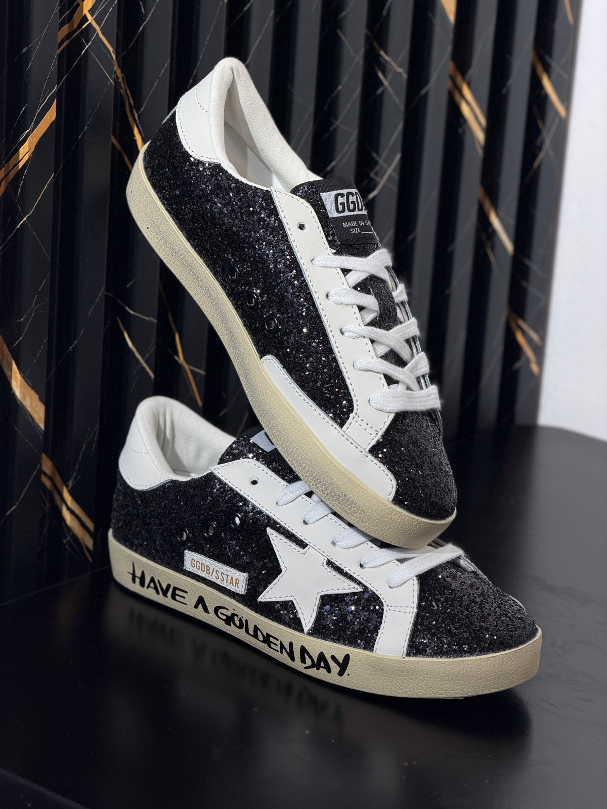 Golden Goose Deluxe Glitter