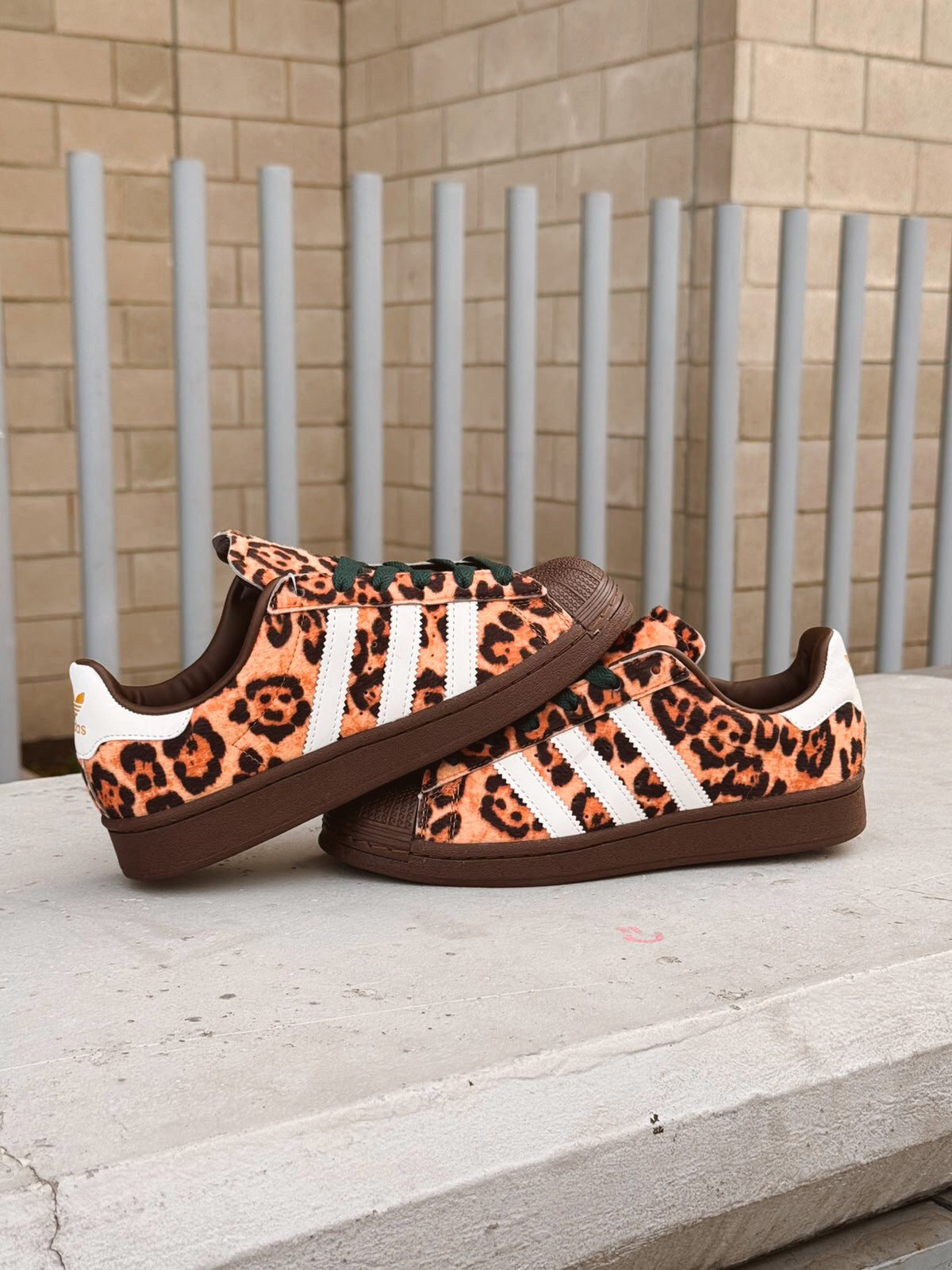 Adidas Superstar Leopard Dark Brown