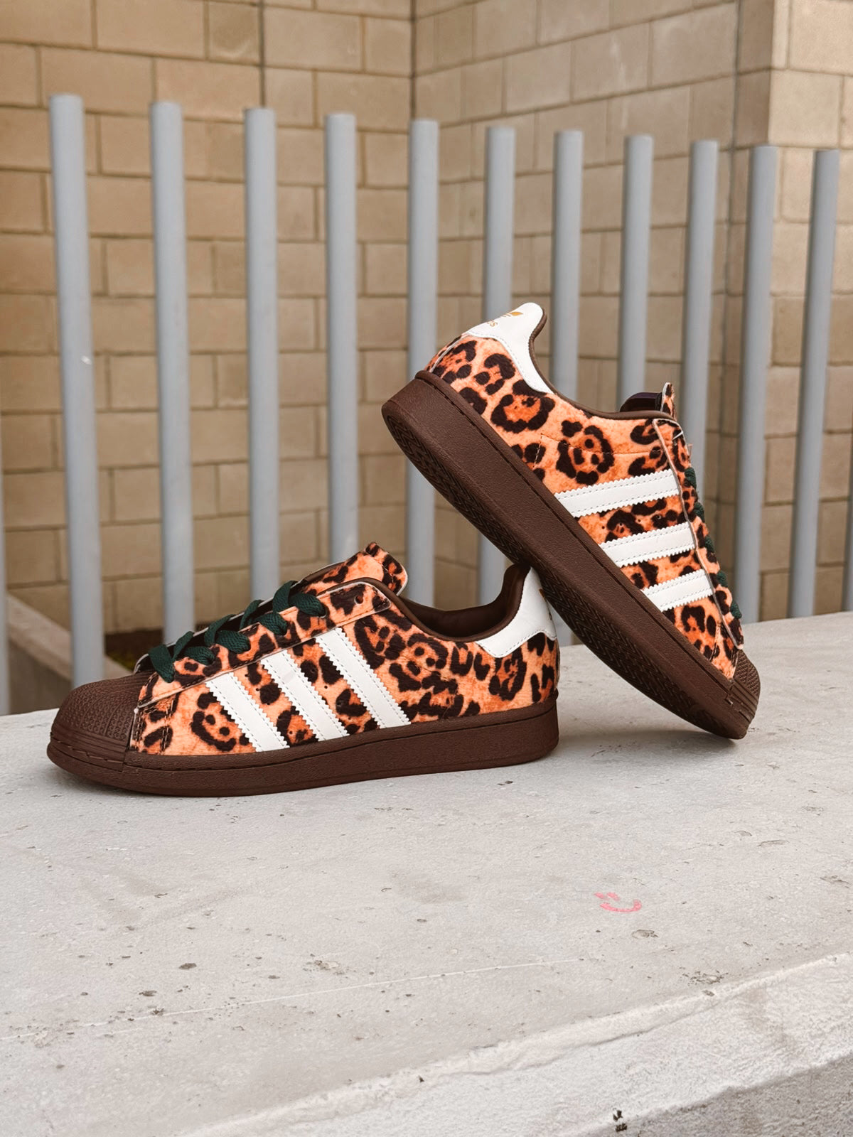 Adidas Superstar Leopard Dark Brown