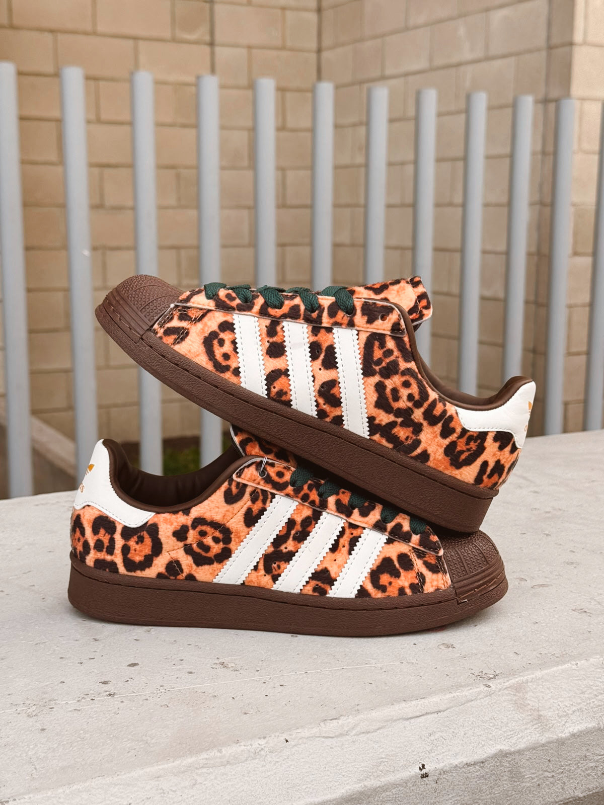 Adidas Superstar Leopard Dark Brown