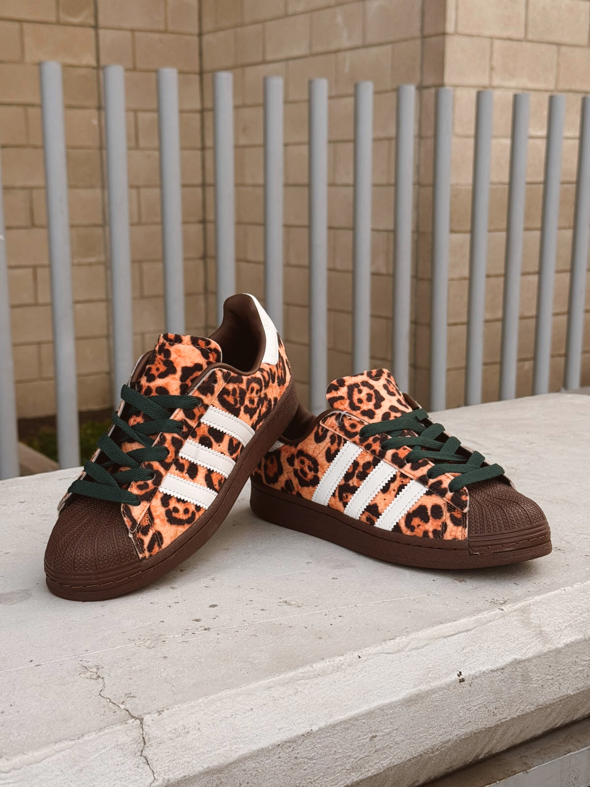 Adidas Superstar Leopard Dark Brown