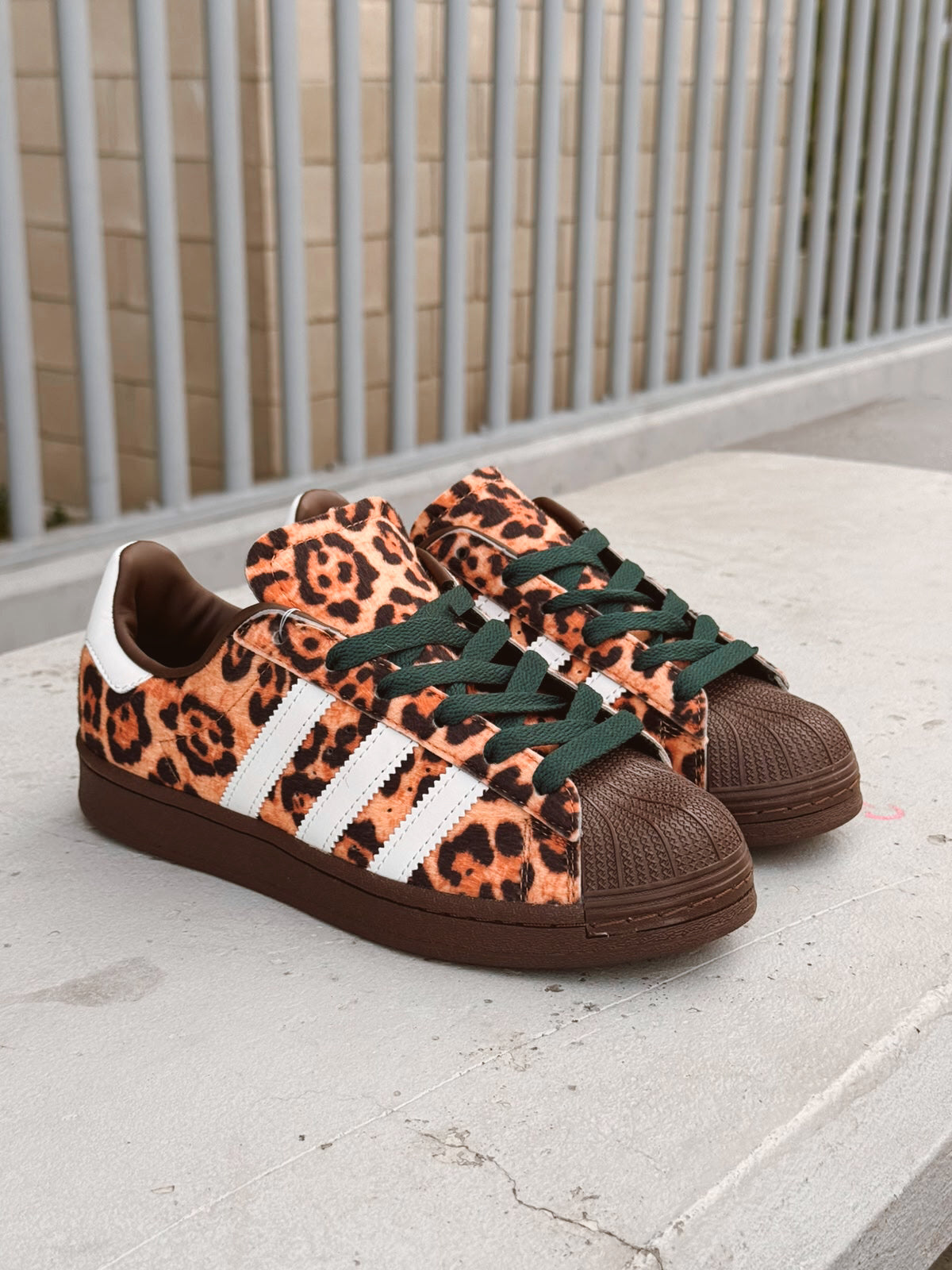 Adidas Superstar Leopard Dark Brown