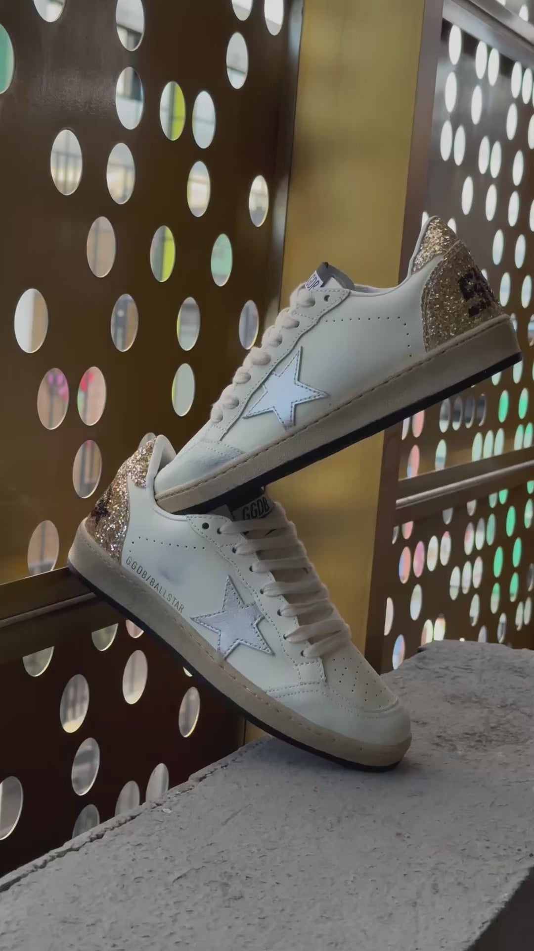 Golden Goose Ball Star | Glitter